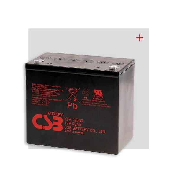 Baterias CSB 12V Modelo XTV